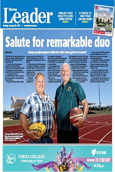 Hume Leader - January 30th 2018