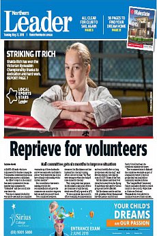 Hume Leader - May 22nd 2018