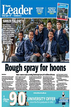 Hume Leader - August 1st 2017